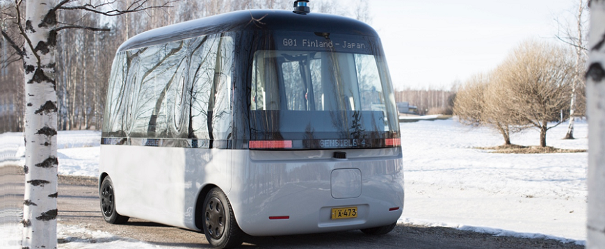 MUJI e Sensible 4 lançam primeiro autocarro autónomo para todas as condições meteorológicas