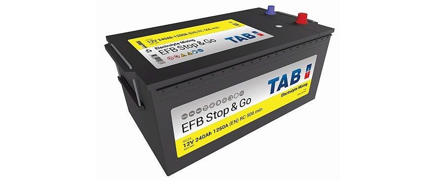 TAB Batteries lança nova bateria para veículos Euro 6